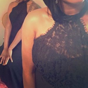 Black long formal dress